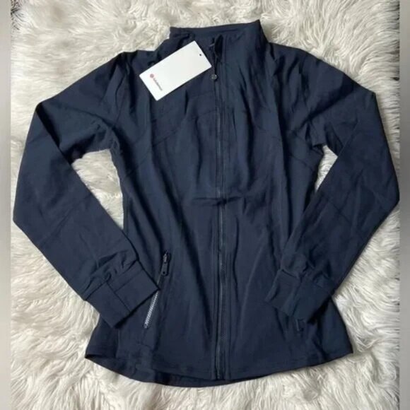 LULULEMON Blue Define Jacket Luon size 12 - Picture 1 of 4